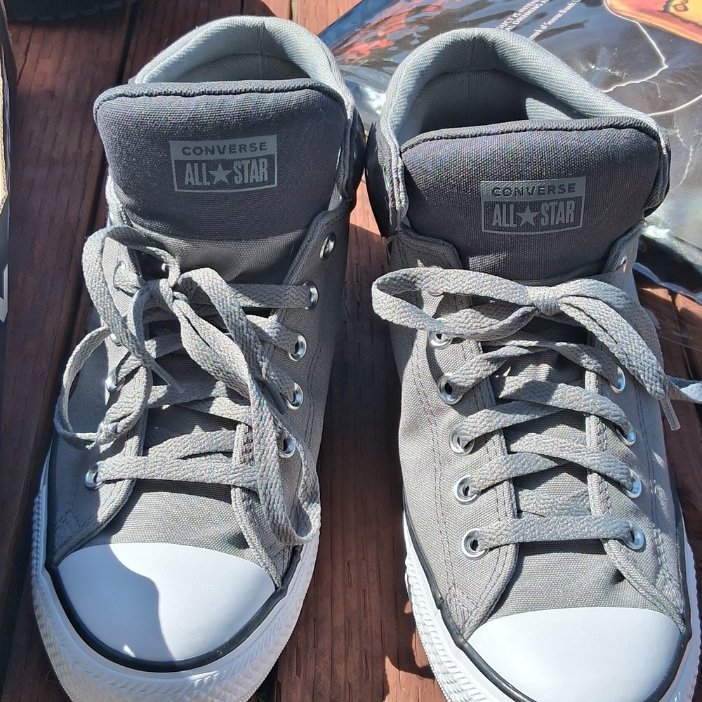 Converse All Star High-Top Gray Sneakers